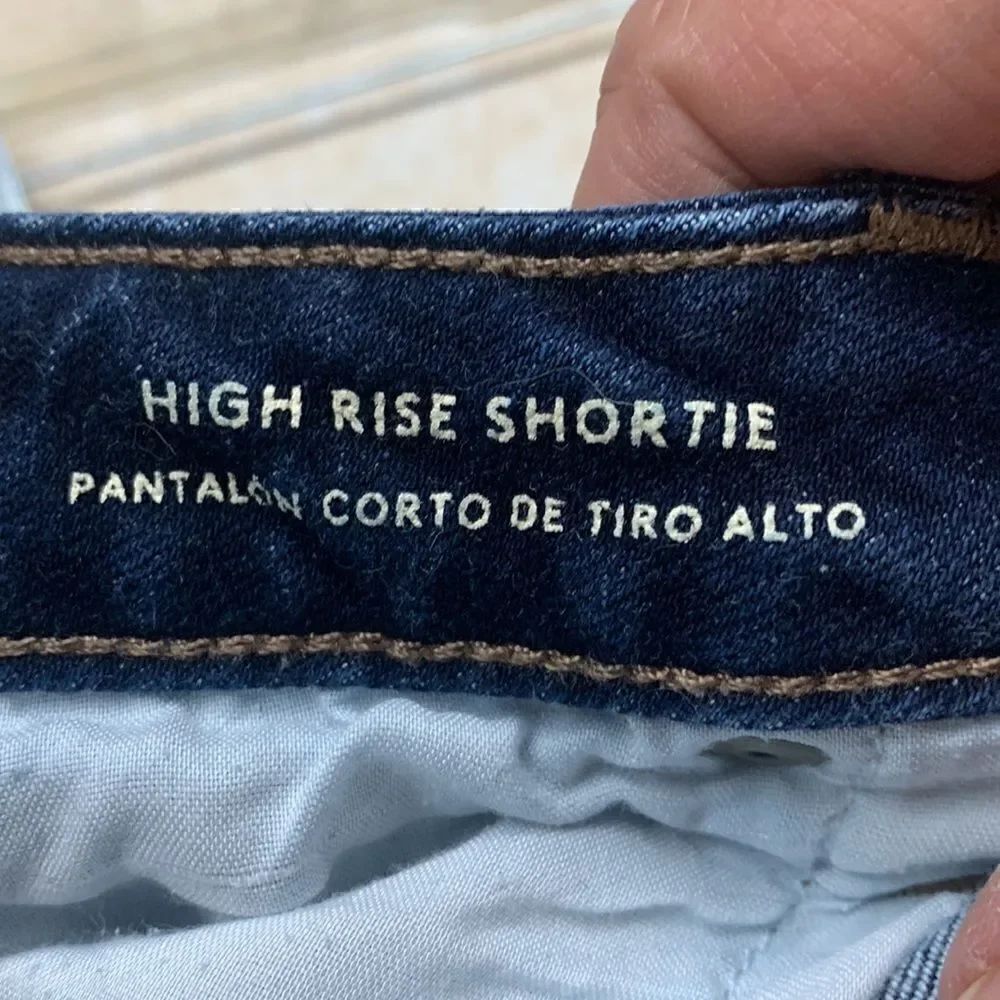 Universal Thread High Rise Denim Shorts Sz 00 - Picture 4 of 6
